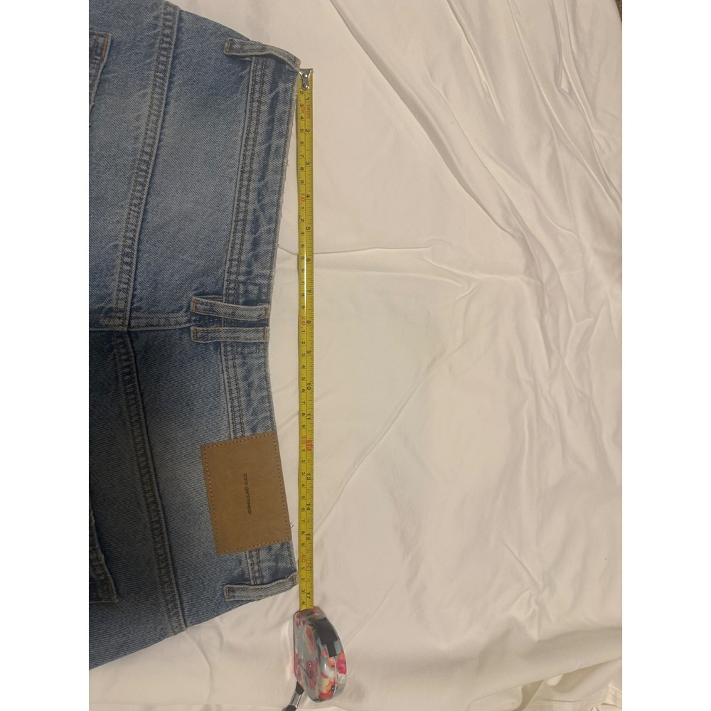 Zara Denimwear x Baykan Denim Light Wash Sample Jeans One of a Kind Straight Leg